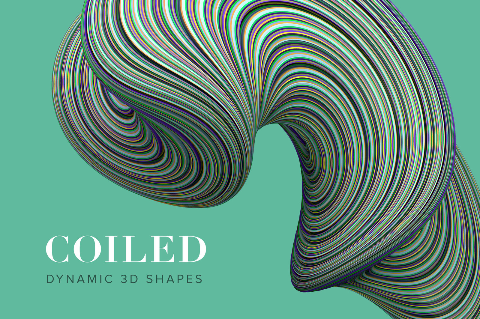 Coiled: Dynamic 3D Shapes