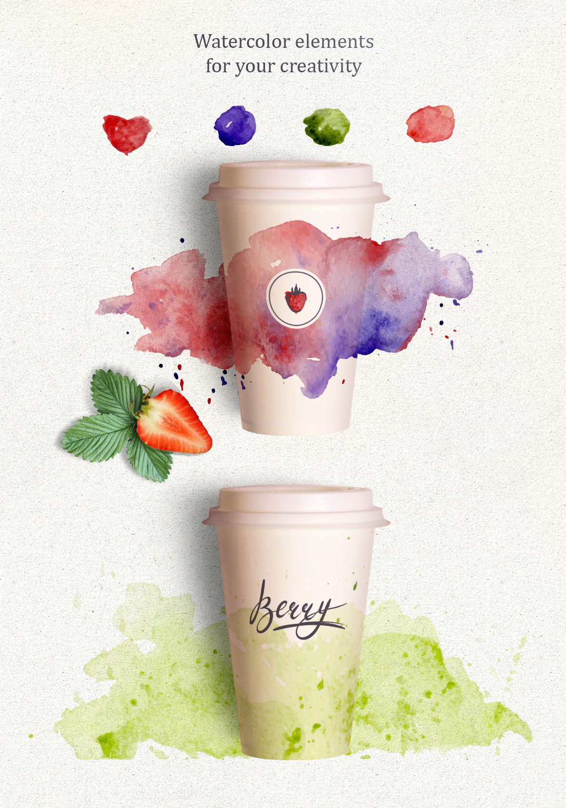 Hand drawn vector illustrations set – Berry! Hand drawn vector illustrations set – Berry!