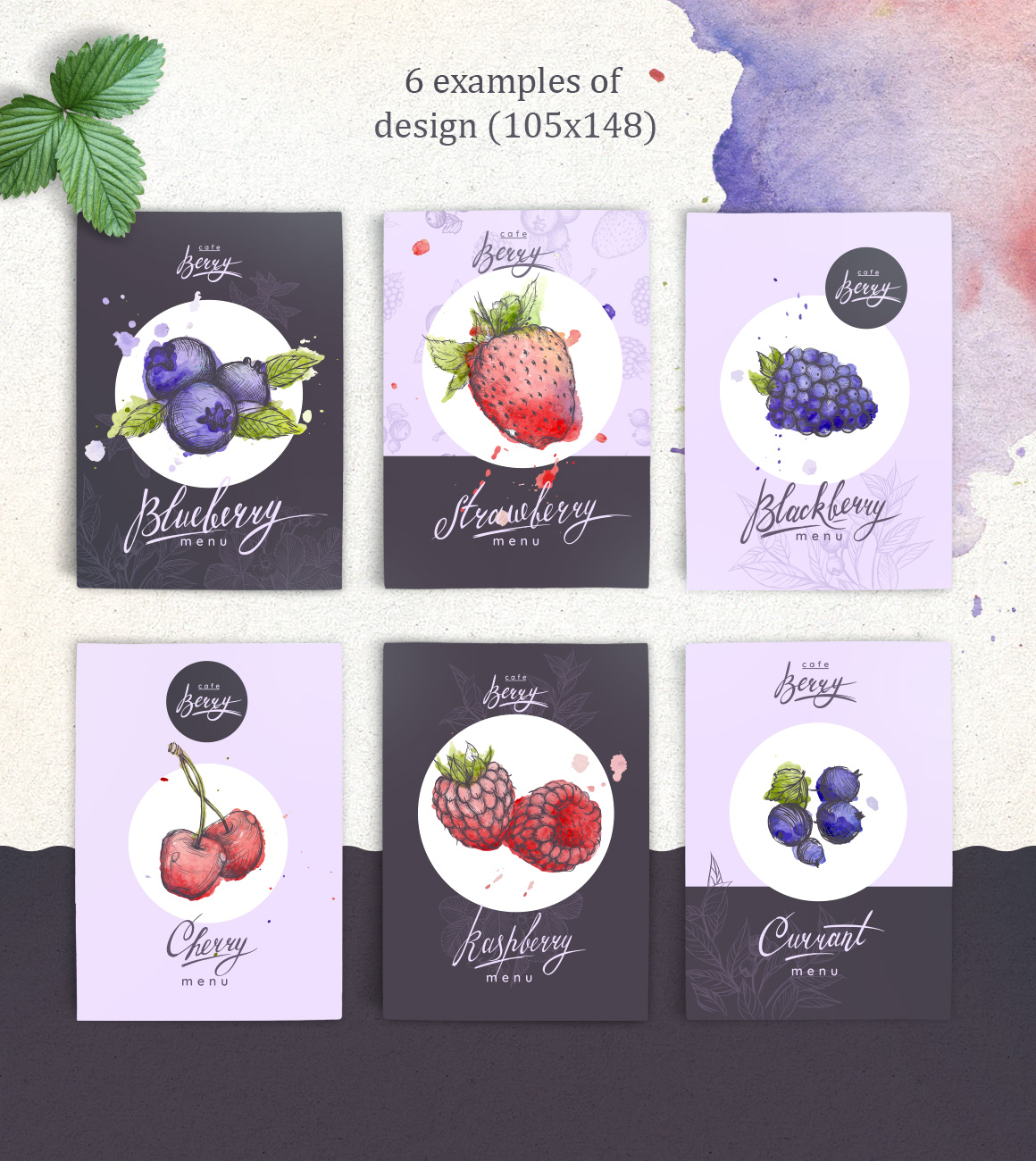 Hand drawn vector illustrations set – Berry! Hand drawn vector illustrations set – Berry!