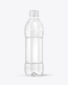 500ml Water Bottle Mockup