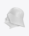 Matte Darth Vader Helmet Mockup