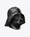 Glossy Darth Vader Helmet Mockup