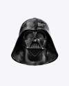 Glossy Darth Vader Helmet Mockup