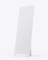 Metallic X Banner Mockup