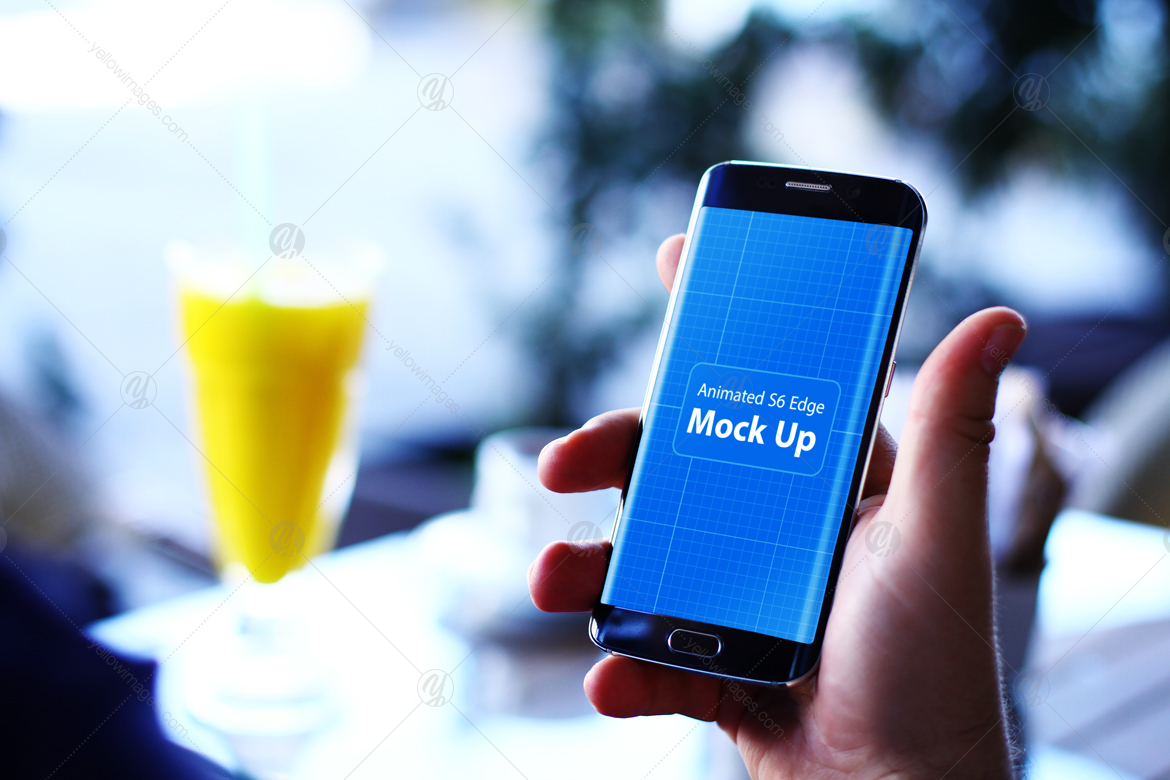 Animated S6 Edge MockUp V.1 Animated S6 Edge MockUp V.1