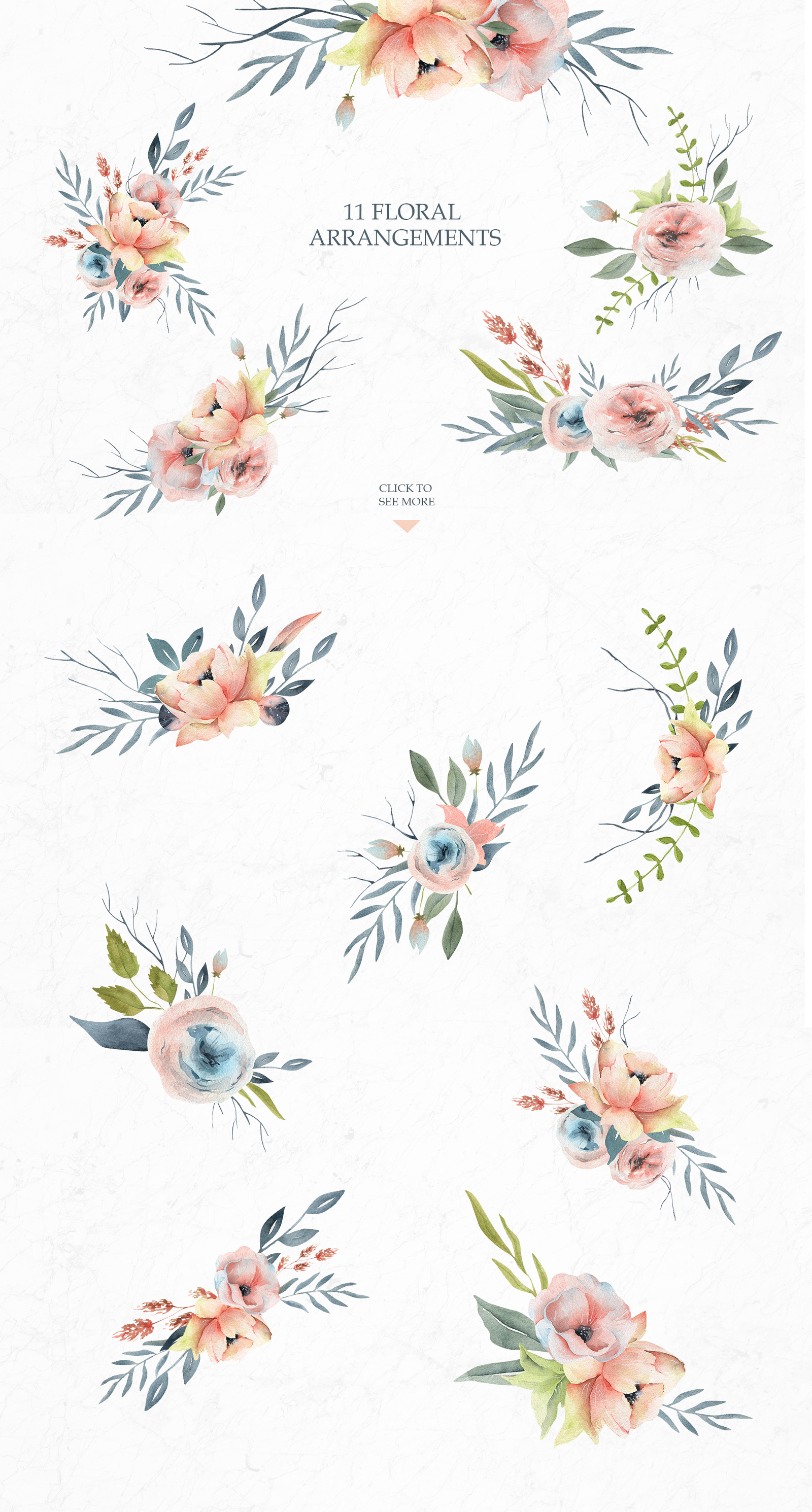 Spring Watercolor Collection Spring Watercolor Collection