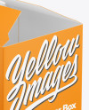 Opened Paper Box Mockup Opened Paper Box Mockup