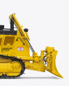 Crawler Dozer Mockup - Side View