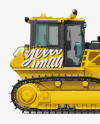 Crawler Dozer Mockup - Side View