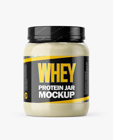 Protein Jar Mockup