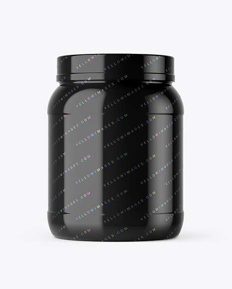 Protein Jar Mockup