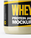 Protein Jar Mockup