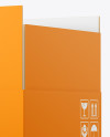 Opened Paper Box Mockup Opened Paper Box Mockup