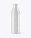 500ml Glossy Bottle Mockup