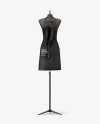 Mannequin Bust w/ Apron Mockup