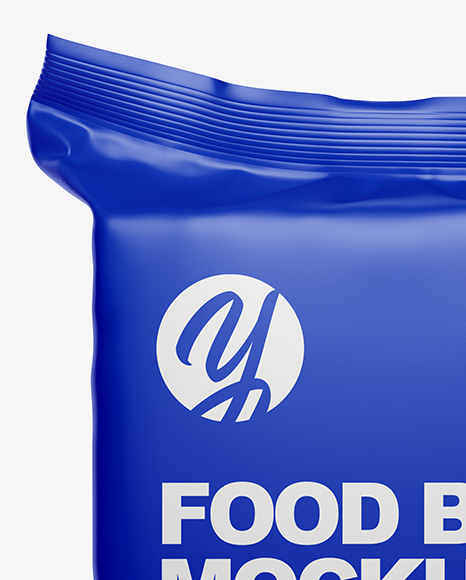 Matte Food Bag Mockup