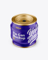 Tin Can Mockup