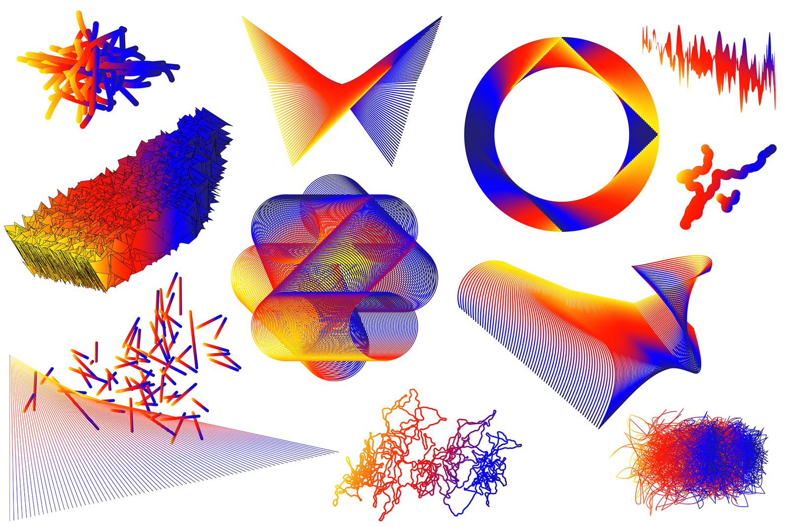 Cosmic Geometry: 87 shapes/posters