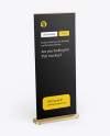 Glossy Roll-up Banner Mockup