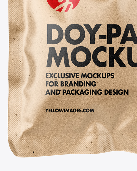 30ml Kraft Doy-Pack Mockup