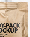 30ml Kraft Doy-Pack Mockup