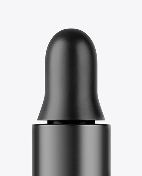 Frosted Glass Dropper Bottle Mockup