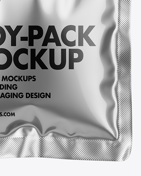 30ml Metallic Doy-Pack Mockup