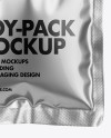 30ml Metallic Doy-Pack Mockup