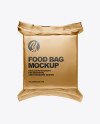 Metallic Food Bag Mockup