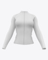 Women`s Cycling Jersey Mockup - Front View