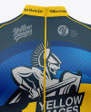 Women`s Cycling Jersey Mockup - Front View