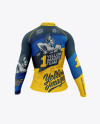 Women`s Cycling Jersey Mockup - Back View