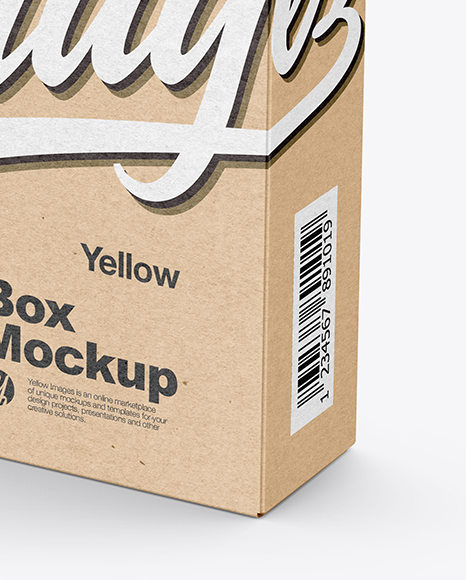 Kraft Box Mockup