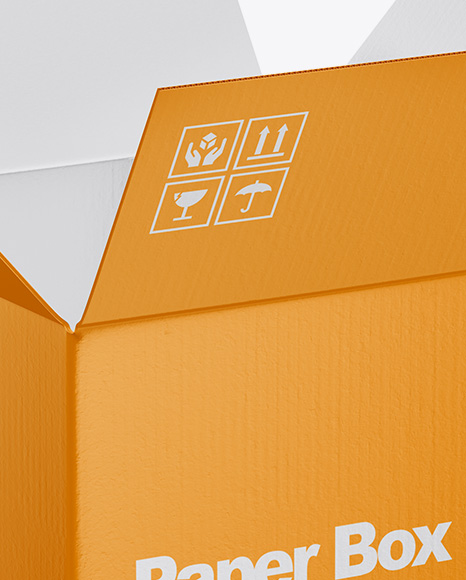 Paper Box Mockup