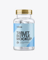 Clear Plastic Pill Bottle Mockup