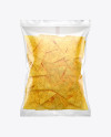 Bag With Nachos Mockup