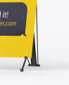 Plastic X Banner Mockup