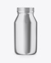 Metallic Pills Bottle Mockup