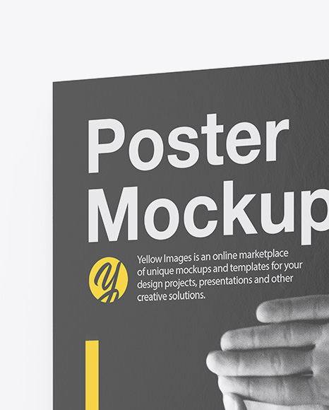 Textured Poster Mockup