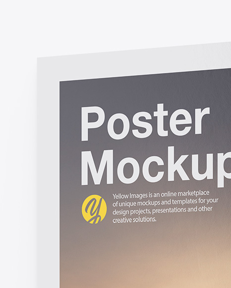 Textured Poster Mockup