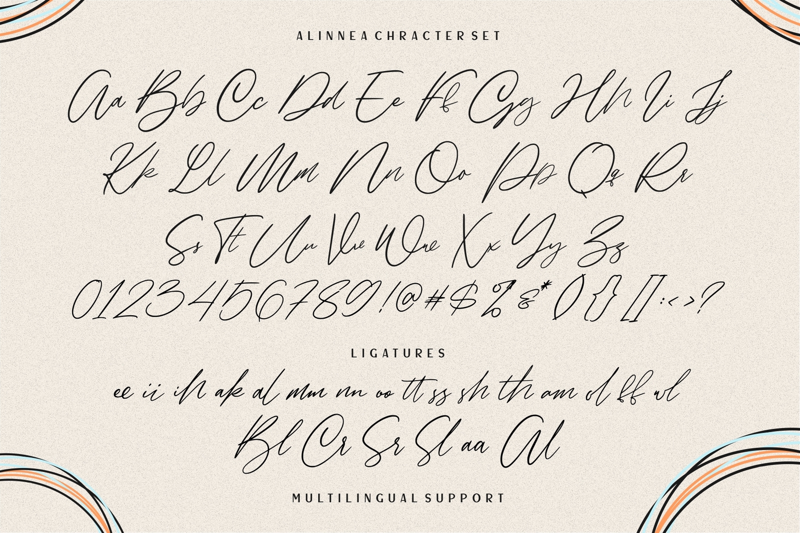 Alinnea - Handwritten fonts Alinnea - Handwritten fonts