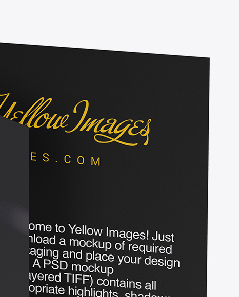 A5 Brochure Mockup