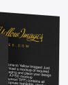 Textured A5 Brochure Mockup