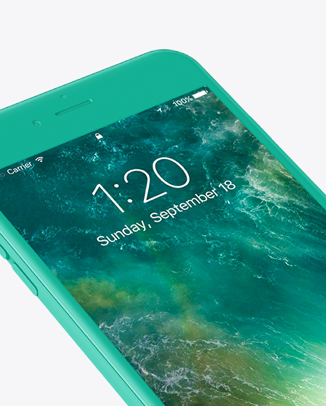 Clay Apple iPhone 6 Plus Mockup