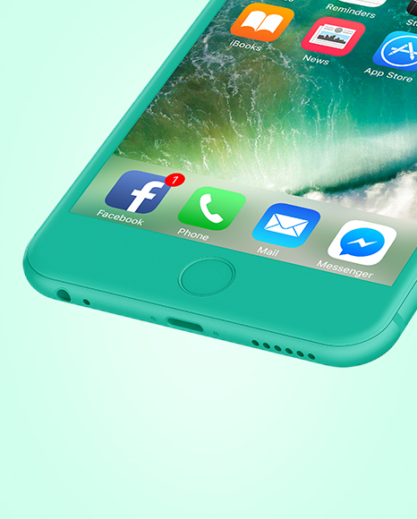 Clay Apple iPhone 6 Plus Mockup