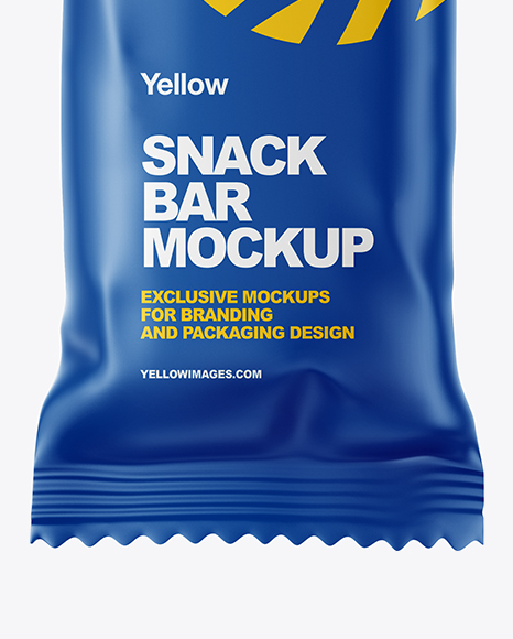 Matte Snack Bar Mockup