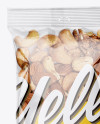 Clear Plastic Pack w/ Nut Mix Mockup