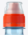 500ml Blue Bottle with Sport Cap Mockup