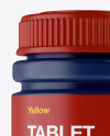 Matte Pill Bottle Mockup - Front View