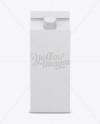 0.5 gal Milk Carton Mockup - Front View